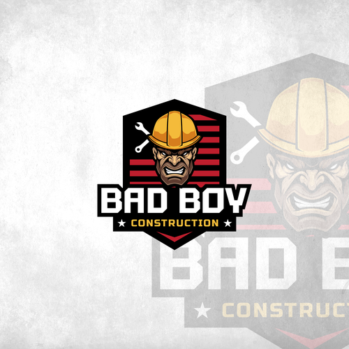 Bad Boy Logo for branding and apparel Design by GraphicRogue