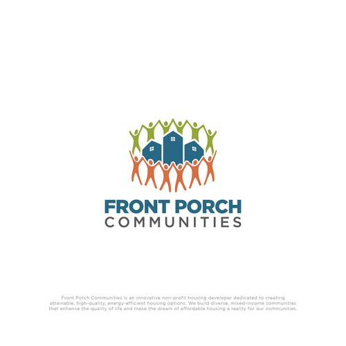 Design Front Porch Communities - A Not For Profit housing developer with a community focus di RaccoonDesigns®