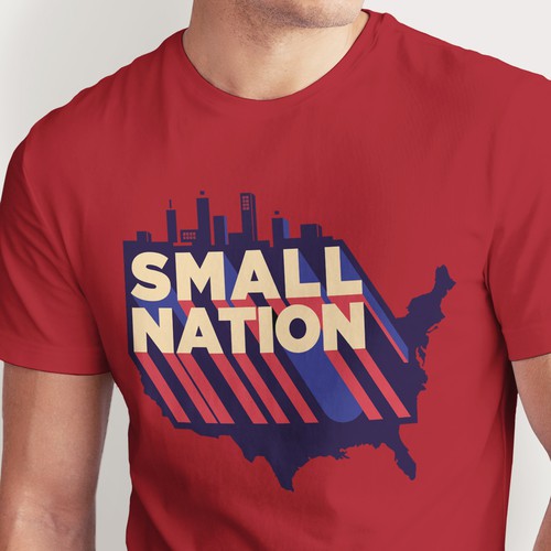 Small Nation T-Shirt Design Contest Design by _roe