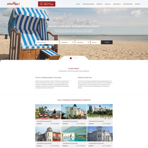 Web page design contest entry by malzi.