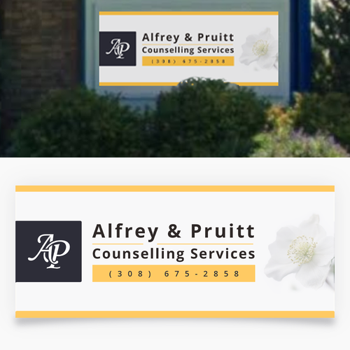 We Need a Professional Street-Facing Sign for Our New Counseling Location Design by ed's_scenery