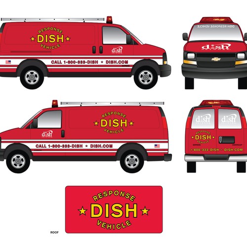 V&S 002 ~ REDESIGN THE DISH NETWORK INSTALLATION FLEET デザイン by luromero