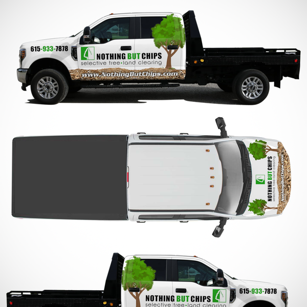 Truck Wrap For Nothing But Chips