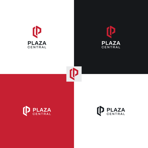 Logotipo Plaza Central Design by RZ_Q