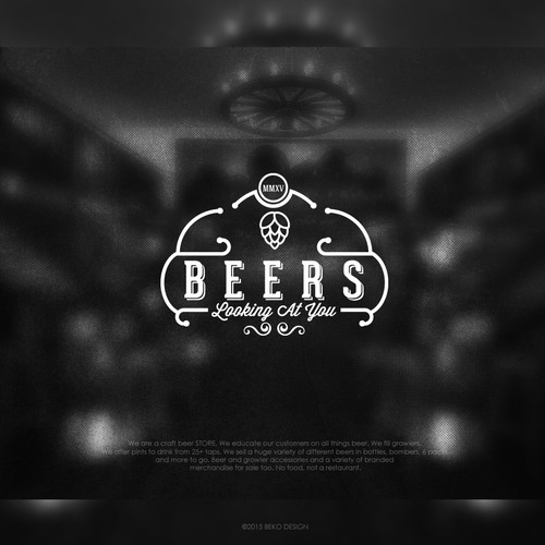 Beers Looking At You needs a brand/logo as timeless as the inspirational movie! Design von ∙beko∙