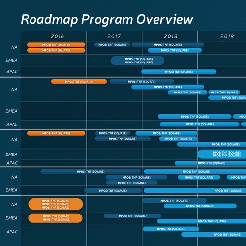 Multi Year/Project Roadmap Needed | Infographic Contest