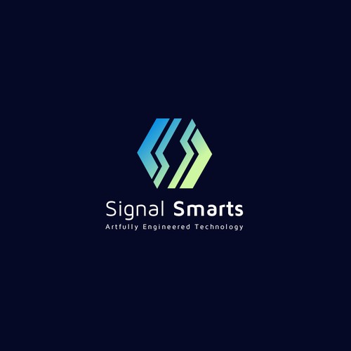 Design a Modern, Geometric Logo for Signal Smarts: We are Network and Wireless Technology Artists!! Design von cs_branding