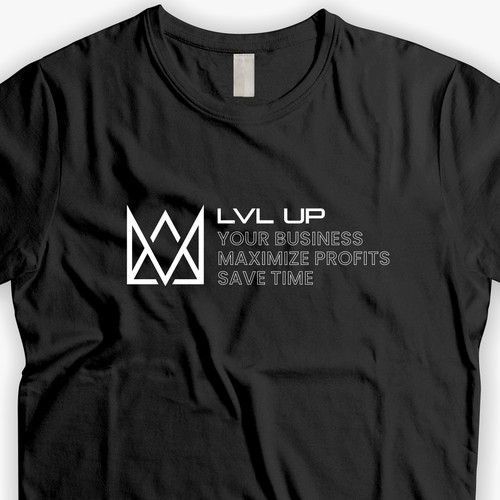 コンペ「New Shirt Design for LVL Up Imaging」のデザイン by H A N Aさん 