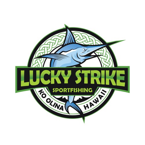 Lucky Strike Fishing Design by Daniel_Farits