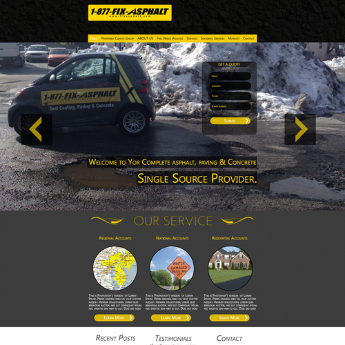 Landing Page Diseño de Foody