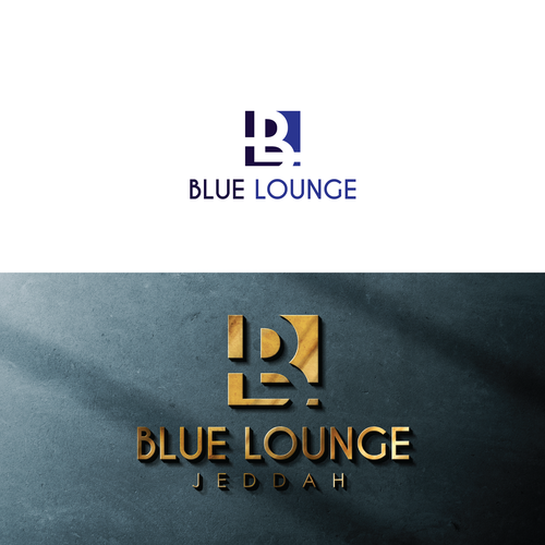 Blue lounge makeover Design by NINA GRAPHIX