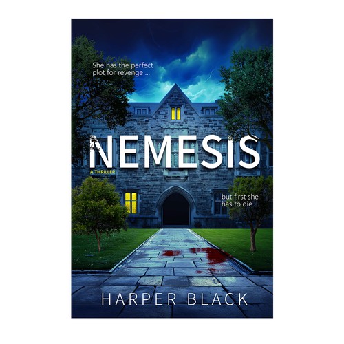 DESIGN A CHILLING BOOK COVER FOR A PSYCHOLOGICAL THRILLER NOVEL Design by IvanoL