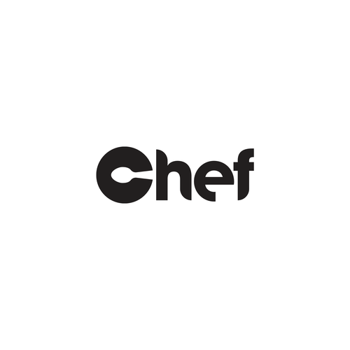 "CHEF": Food & Cooking Social Media Logo Design by Ponteresandco