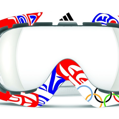 Design adidas goggles for Winter Olympics Design by raindogs