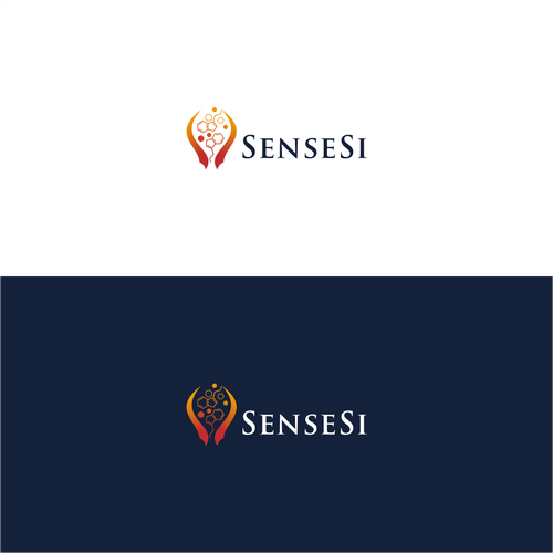 Logo for a wearable sensor technology company Design by Aksara Hati™