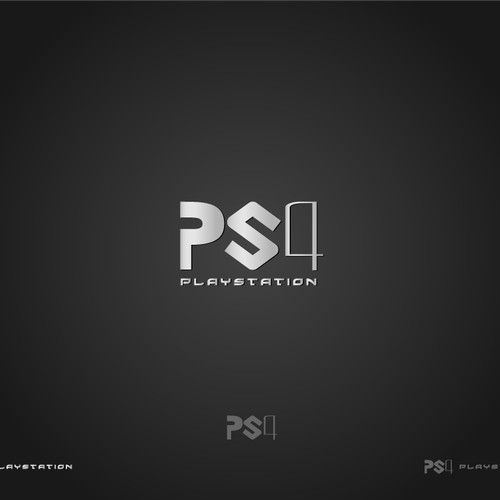 Community Contest: Create the logo for the PlayStation 4. Winner receives $500! Design von Rizky K