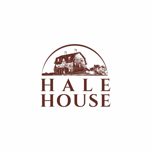 Historic and Famous Hale House Logo Design Design by Adam Anggriawan