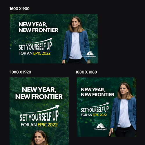 New Year, New Frontier Workshop Banner Ontwerp door Jey Trendy