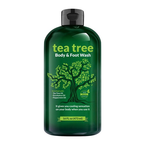 Create a Winning Product Label for our Tea Tree Body Wash!! Design by e^design