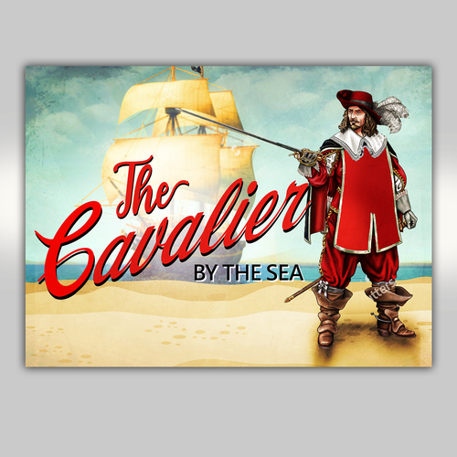 Oceanfront Hotel Signage - Vintage w/slight Modern design Design by Vivid Project