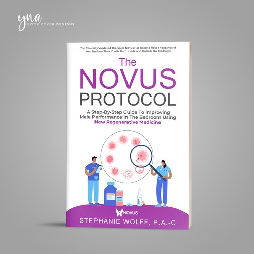 Professional, clean book cover needed for project involving stem cells and youth "in the bedroom" Design by Yna