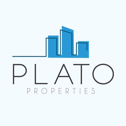 Design a simple and elegant logo for Plato Properties Design by MariaAMena