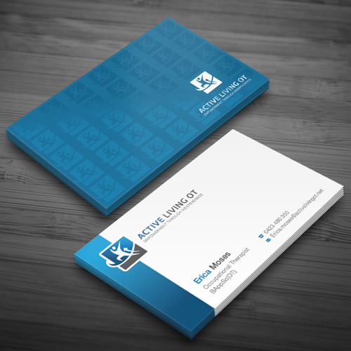 Business cards - occupational therapist Design by fastdesign86