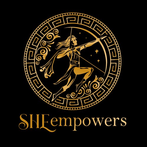 SHEempowers - luxurious design of a woman preferrably in some kind of a circle to appeal to women professionals Design by Jacob Gomes