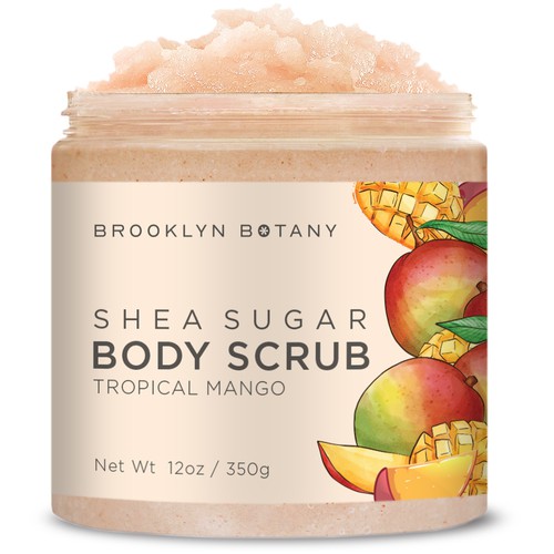 Diseño de Design  FRESH new packaging for a line of body scrubs de vesmil