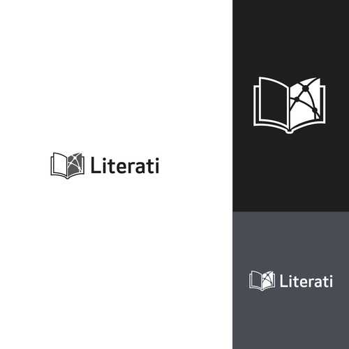 "Literati: an Agentic Development Environment for Open Ended Scientific Research" winning Logo design