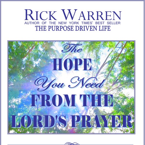Design Rick Warren's New Book Cover デザイン by Goodbye