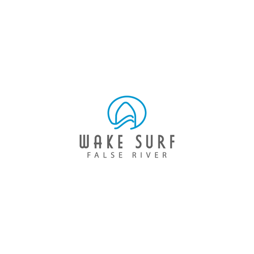 Edgy/sophisticated wake surf logo for a female/male group of wake surfers that embody a luxury life. Nothing predictable Design by DrikaD