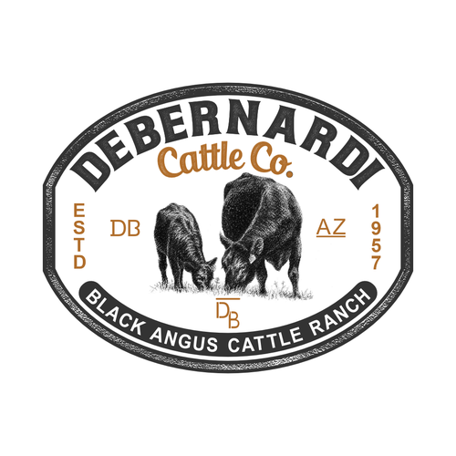 Unique Western Cattle Brand Design by DataDesign99d