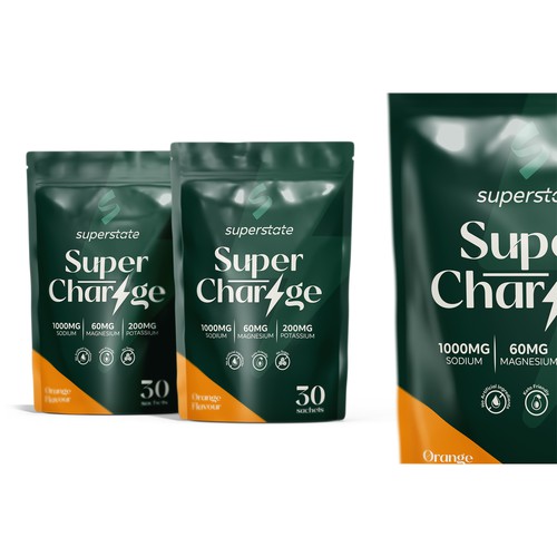 Packaging Design for a clean electrolyte supplement Design by Manthanshah