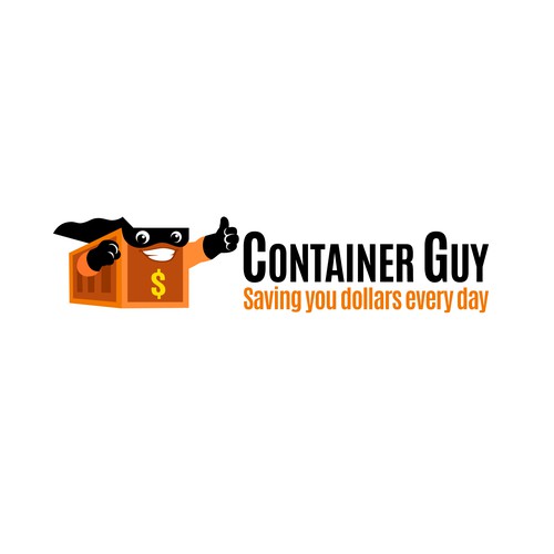 Container Guy - logo for new Australian ecommerce brand Design by x3mboyz