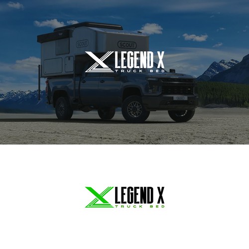 Legend X Truck Bed's Logo Design by Nana445