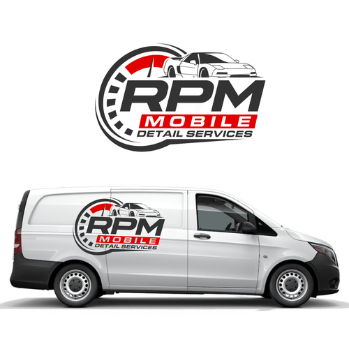 Need a powerful creative logo for mobile detail business Design von lanmorys