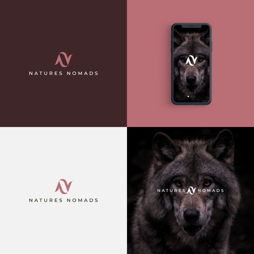 Natures Nomads new company identity Design by thetamlika®