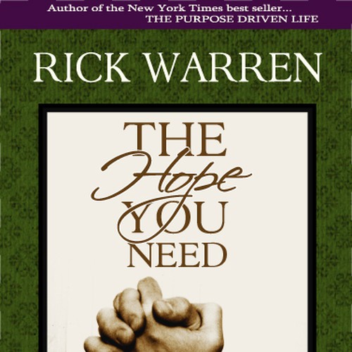 Design Rick Warren's New Book Cover Design by JLongDesign