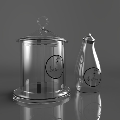 Glass Vessel Design for Candle and Diffuser Range - Up Market Design by GoranZ88