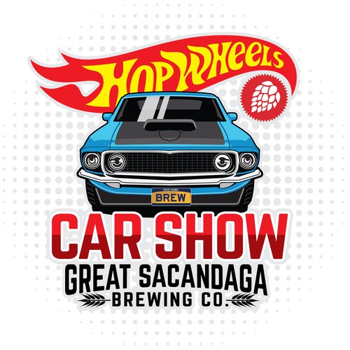 Diseño de Colorful Car Show Logo de AIGuy Adam