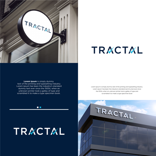 Tractal Logo and Branding Design by -Layla-