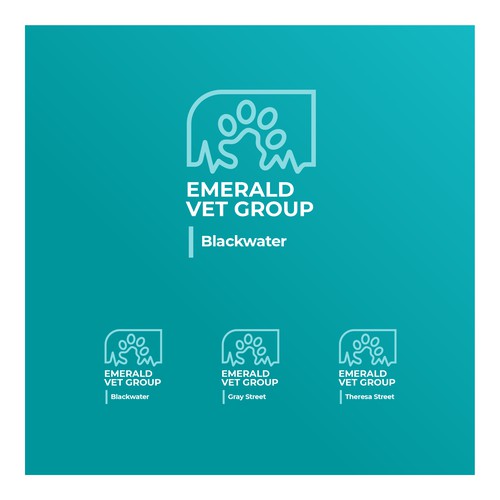 Emerald Vet Group Logo Design by Jonno FU