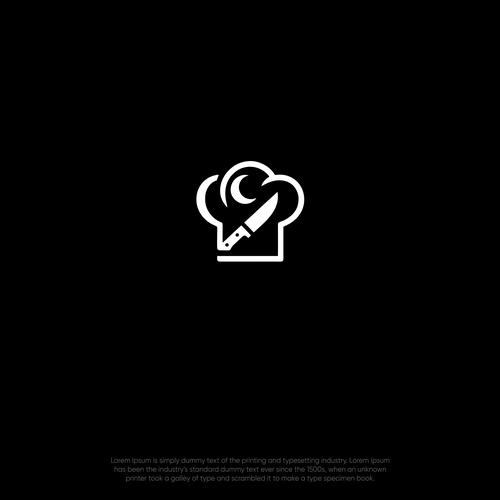 "CHEF": Food & Cooking Social Media Logo Design by ALPHA CREATION ✅