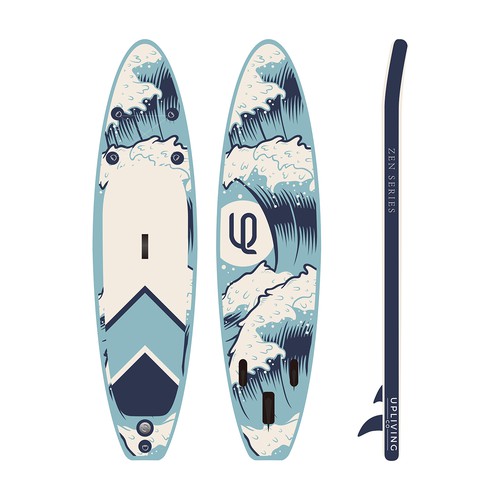 Help Us Design Our Stand Up Paddle Board! Design by Bagasars.Id