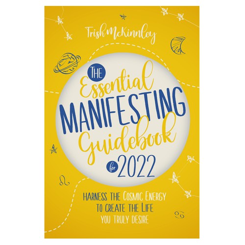 Design a hip manifesting book cover for women Design by Migo