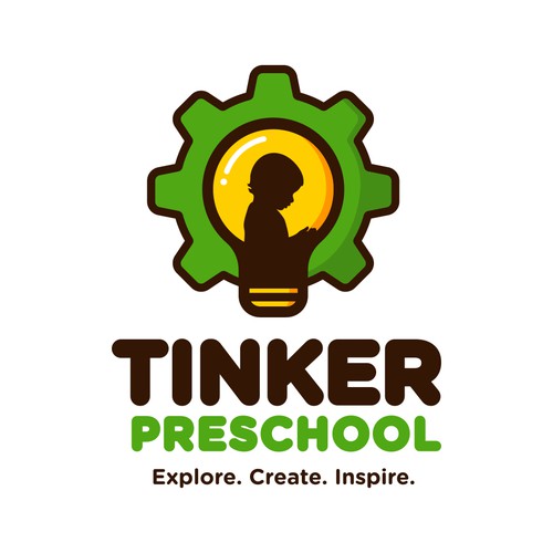 Logo for "tinker preschool" - creative, simple & fun designs wanted!! Design by vjeco