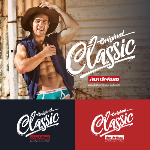 Design the logo for aussieBum's No1 Underwear range; Original Classic Design by MesinTempur