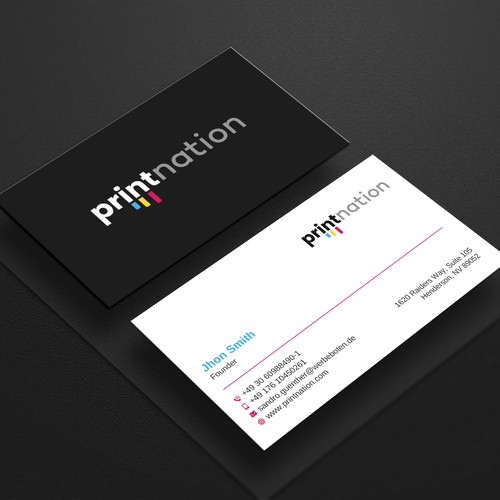 Print Shop Business card template needed Design by Brandmaker artist
