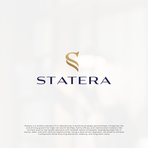 Luxurious, Minimal, Modern Logo Design for a High-End Advisory Firm Design by Alexa_27